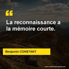 5:31 comment citer la référence d'un document pdf trouvé sur le web ? Benjamin Constant A Dit La Reconnaissance A La Memoire Courte