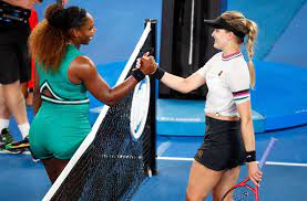 Serena williams stöhnte, schnappte fast nach jedem ballwechsel kräftig nach luft und hieb den ball immer wieder ins netz oder ins aus. Australian Open In Melbourne Serena Williams Und Eugenie Bouchard Ziehen Die Blicke Auf Sich Sport Stuttgarter Nachrichten