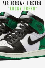 Jordan 1 Low White Lucky Green Black Air Jordan 1 Retro High Og Lucky Green Air Jordans Jordan 1 Retro High Jordans