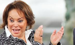 Elba Esther is back in politics