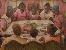 Mama S Table By John Holyfield African American Art Black Art Black Art Pictures