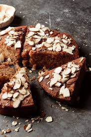 An Easy Honey Cake Soaked With Honey And Topped With Almonds Recipe Honey Cake Honey Dessert Honey Cake Recipe