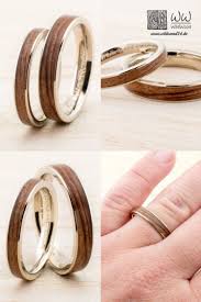 Wedding Band Set Wooden Bentwood Rings Gold Silver Whitegold Matching Rings Couple Ring Wooden Custom Order Wood Rings Couples Engangement In 2020 Wood Rings Matching Rings Wedding Band Sets