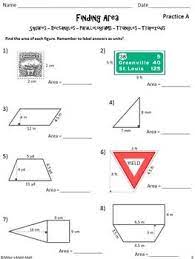 Area Of Parallelograms Triangles And Trapezoids Mini Bundle Line Math Math Examples Area Worksheets