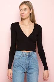 Brandy melville tops on chictopia >. Katie Knit Top Knit Top Denim Women Tops