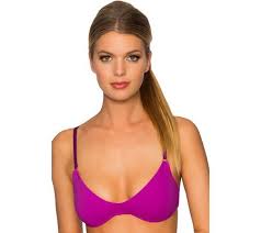 Amazon Com Aerin Rose T410 Womens Underwire Bralette Bikini