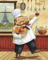 Happy Chef Daphne Brissonnet Painting Canvas Art Prints