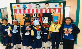 We focused on one poem for the entire week. Poem Recitation Competition Star Private School
