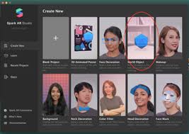 Open spark ar studio and click on +new project on the left bar and select blank project. Beginner S Spark Ar Studio Tutorial 9 Steps Instructables