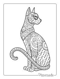 Snag these free halloween cat coloring pages! 89 Halloween Coloring Pages Free Printables