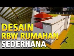Gambar desain gedung rumah walet ukuran 4 x 12. Walet