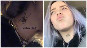 Eilish came onto the scene in 2016 with her debut hit nyc celebrity tattoo artist jonboy took to instagram to share eilish's first tattoo, which happens to be his own signature on the arch of her foot. Does Billie Eilish Have Any Tattoos Her Ink Explained