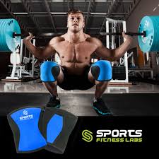 Crossfit Wod Knee Sleeves For Squats Clean And Jerk Deadlifts Squat Workout Full Body Training How To Do Squats