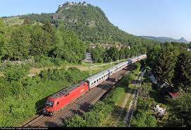 1116 279 Obb Austria Rail 1116 At Singen Hohentwiel Germany By Richard Behrbohm Train Railway Railroad