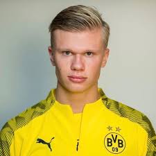 First player in bundesliga history to score five goals in his first two games. Erling Haaland Football Design Dortmund Haircuts For Men