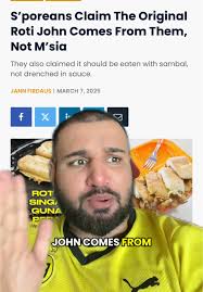 Singapore claiming Roti John! #rotijohn #singapore #malaysia #indonesia