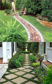 Some pavers are used with cement to link them together, while others lay pavers with pebbles or plants, such as irish moss. 25 Most Beautiful Diy Garden Path Ideas A Piece Of Rainbow