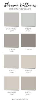 I promise you'll love how pretty they make your home. The Best Sherwin Williams Gray Paint Colors In 2020 Stampinfool Com