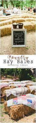 Rustic Country Farm Hay Bale Wedding Decor Ideas Weddings Weddingideas Countryweddings Rus Country Wedding Rustic Wedding Decor Outdoor Wedding Decorations
