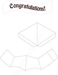 Graduation Cap Pop Up Card Tutorial Pop Up Card Templates Card Tutorial Congratulations Card Graduation