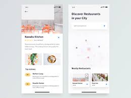 Restaurant Finder App Restaurant Finder App Design Mobile App