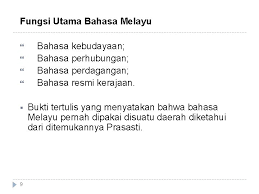 Kepentingan bahasa melayu dalam perkhidmatan kesihatan negara. Bahasa Indonesia 1 Peranan Dan Fungsi Bahasa Indonesia