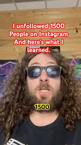 I Unfollowed 1500 People On Instagram And Here’s What Happened! #insta  #shorts #algorithm