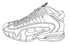 Coverse enthusiasts are going to love this chuck taylor coloring sheet. Sneaker Coloring Pages Coloring Home