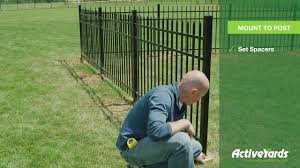 More images for how to install aluminum fence gate hinges » How To Install Your Gate Aluminum Youtube