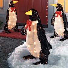 Lighted Animated Penguin Decoration Outdoor Holiday Decoration Solutions Penguin Decor Penguin Christmas Decorations Outdoor Holiday Decor