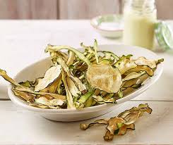Zucchini Chips Mit Dip Rezept Zucchini Chips Rezepte Zucchini