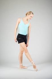 Wear Moi Tiara Black Knitted Ballet Shorts Mademoiselle Danse