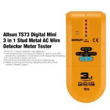 Digital display metal detector find metal wood studs live wire detect wall scanner electronic measuring instruments. Allsun Ts73 Digital Mini 3 In 1 Stud Metal Ac Wire Detector Meter Tester Handheld Treasure Screw Hunter Finder Hot Wire Scan Buy Cheap In An Online Store With Delivery Price