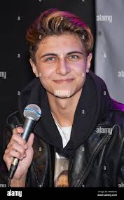 Lukas Rieger auf der Lukas Rieger Record Release Party und Videopremiere  für das neue Album „Never be this young" im THE VENUE Berlin 160218 Stock  Photo