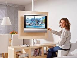 Drehbare Fernsehwand Fernsehwand Tv Wand Raumteiler Ikea Hack Wohnzimmer
