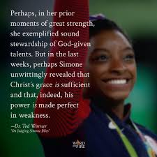 Perhaps Simone unwittingly revealed that Christ's grace is sufficient and  that, indeed, his power is made perfect in weakness.” Dr. Tod Worner (A  Catholic Thinker) brings an anecdote to bear