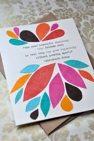 Upload personal photos into canva for free and add it to the card to make it even more special. Image Detail For Birthday Card Handmade Greeting Card Friendship Quote Abstract Cool Birthday Cards Birthday Card Sayings Homemade Birthday Cards