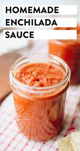 How To Make Enchilada Sauce From Tomato Sauce The Healthy Maven In 2020 How To Make Enchiladas Homemade Enchilada Sauce Enchilada Sauce