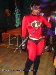 Coolest Homemade Mrs Incredible Sexy Halloween Costume Idea