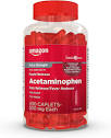 Amazon.com: Amazon Basic Care Rapid Release Acetaminophen Caplets ...
