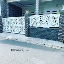 Untuk memilih pagar rumah mewah yang terpenting memang harus sesuai dengan bentuk, ukuran, dan warna luar rumah sehingga rumah akan mampu menampilkan kesan yang menarik, modern, mewah dan nyaman. 6 Desain Pagar Rumah Mewah Minimalis Modern 2021 Homeshabby Com Design Home Plans Home Decorating And Interior Design