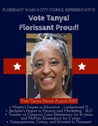 Elect Tanya Parson Ward 8 Florissant