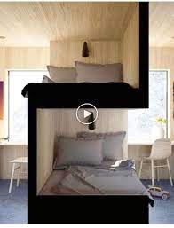 lits superposes en tant que separation mur moderne integree et des lits superposes ideesdechambre modernechambre bedroom design home decor bedroom bed decor