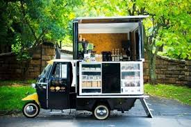 Full Of Beans South Africa Piaggio Trivespa Scooter Coffee Truck Conversion Brilliant Design Coffee Truck Coffee Food Truck Coffee Carts