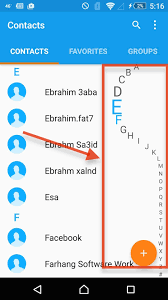 Here in this article, we will be discussing how you can quickly sort apps icon alphabetically on your android smartphones and tablet devices. Listview With Alphabets In The Right Like Sony Xperia Contacts Is It Possible Stack Overflow