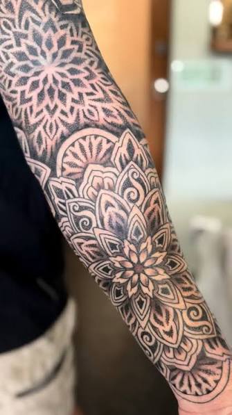 Mandela Tattoo Men