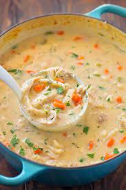 Creamy Chicken Noodle Soup Recipe Chicken Soup Recipes Soup Recipes Chicken Noodle Creamy Chicken Soup