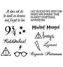 harry potter letterings tattoo design harry potter symbols harry potter lumos harry potter tattoos