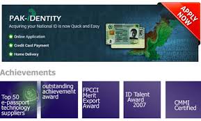 Nadra new fee schedule w.e.f. Pakistan Opens Online Facility For National Id Arab News