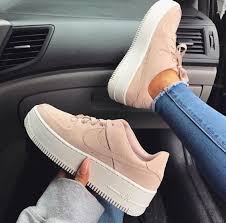 Swarovski Nike Air Force 1 Sage Low Women Casual Sneakers Made With Swarovski Crystals Particle Beige Trending Boots Sneakers Fashion Nice Shoes